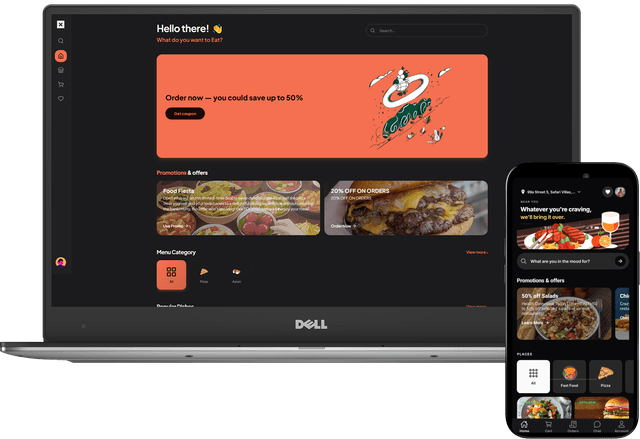 Customer App (iOS, Android, Web)